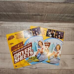 Prank Gift Wrap Box Hickmann Farms Sizzl Bacon Scented Dryer Sheets Set of Two